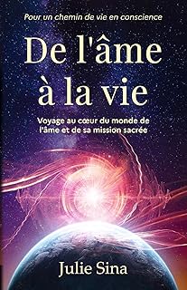 De l'âme à la vie: Voyage au cœur du monde de l'âme et de sa mission sacrée, pour un chemin de vie en conscience (éveil de l'âme, réincarnation, karma, mission de vie)