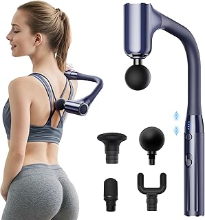 (最強の筋膜リリースガン 極限の全身解放) ハンディガン パワフル 10mm振幅 背中まで届く リリースガン (革新に無段変速 伸縮ハンドル) LIHILIS筋膜ガン Type-C急速充電 4000mAh大容量 静音 筋膜リラックス 全身リフレ...