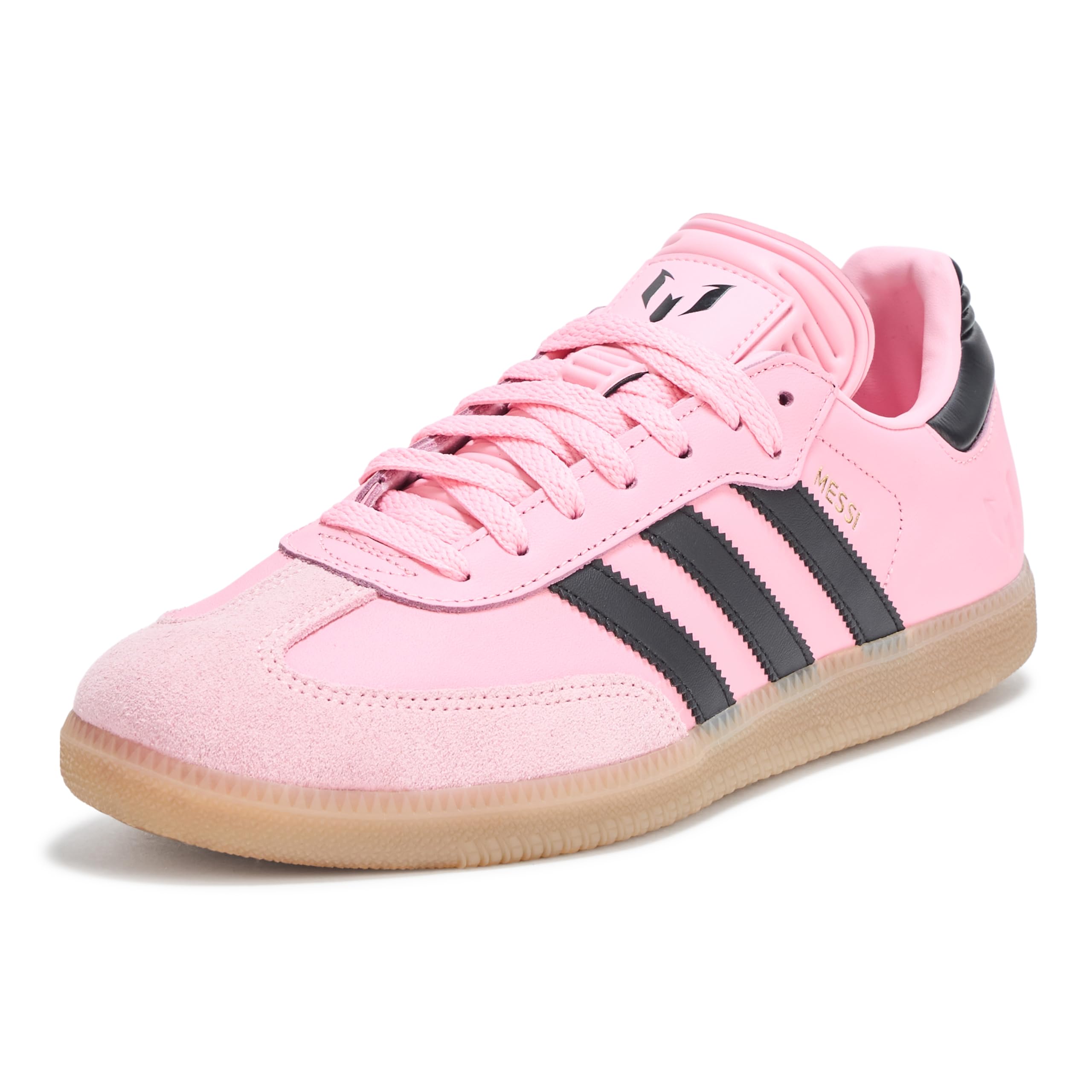 Amazon | adidas Ltpink/CBLACK メンズ サンバ メッシ ピンクコア GUM4