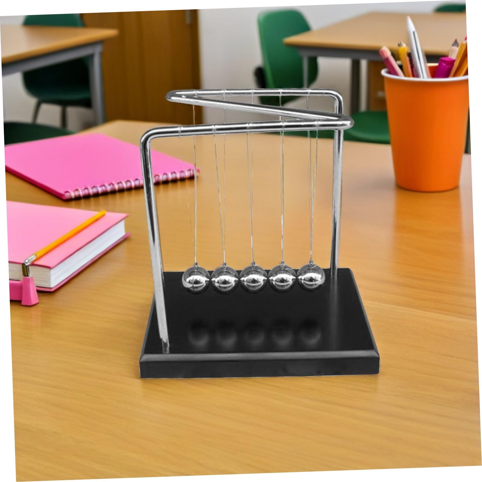 HANABASS kit d'expérience Physique décoration de Bureau Pendule Newton