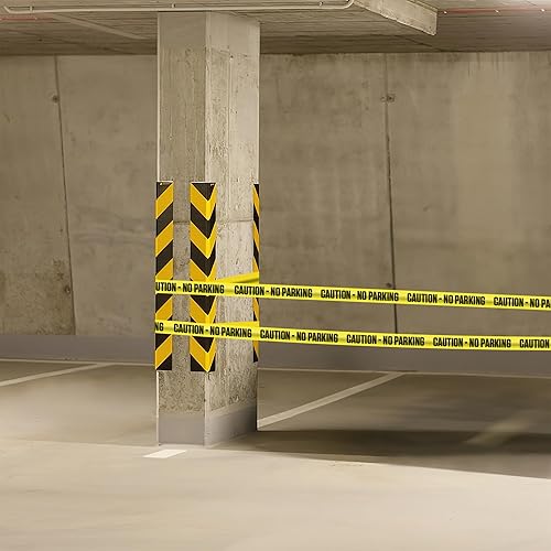 Miniatura 4 de ATERET - Cinta de seguridad de 3 pulgadas x 1000 pies, 2 unidades, con texto Crime Scene Do Not Cross, de construcción, para zonas peligrosas,