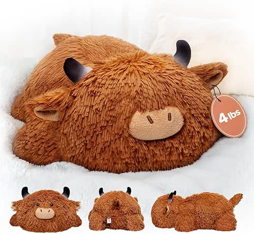 Mewaii 4 Lbs Weighted Stuffed Animals - Heavy Belly &
