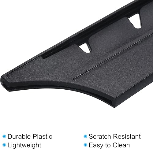 Miniatura 4 de PATIKIL Fundas de plástico para cuchillos de chef de 8 pulgadas, paquete de 2 cuchillos, protector de cuchillos, protector de cuchillas, funda