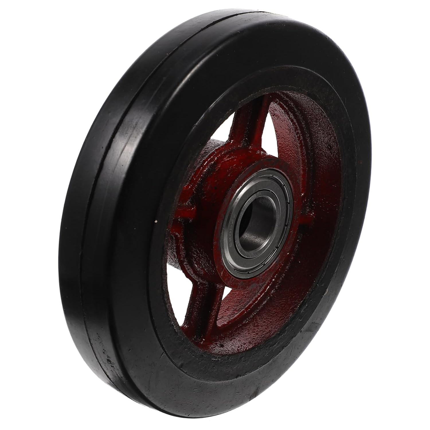 Alipis Heavy Duty Garden Replacement Rubber Utility Wheel for Carts and Wagons Easy to Install Weather Resistant for Lawn Transport Tasks