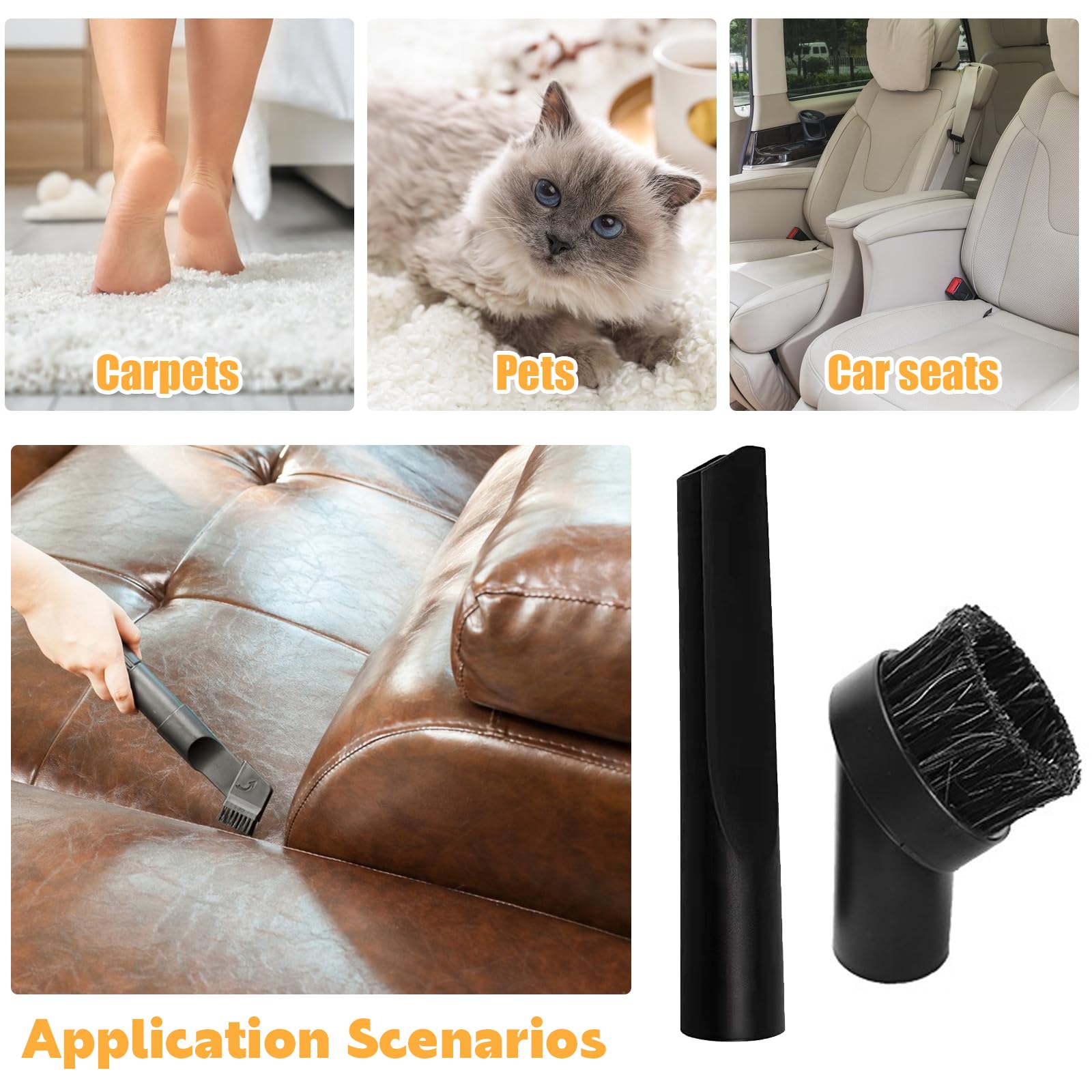 Set di 7 accessori per aspirapolvere Mijia - compatibile con modelli