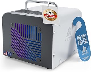 Ozone Generator- 100,000mg- Premium Ozone Odor Eliminator for home & commercial use- Portable Ozone Machine Odor Removal for Smoke, Pet & Other Smell- Large Areas Ionizer Air Purifier for Home, Car