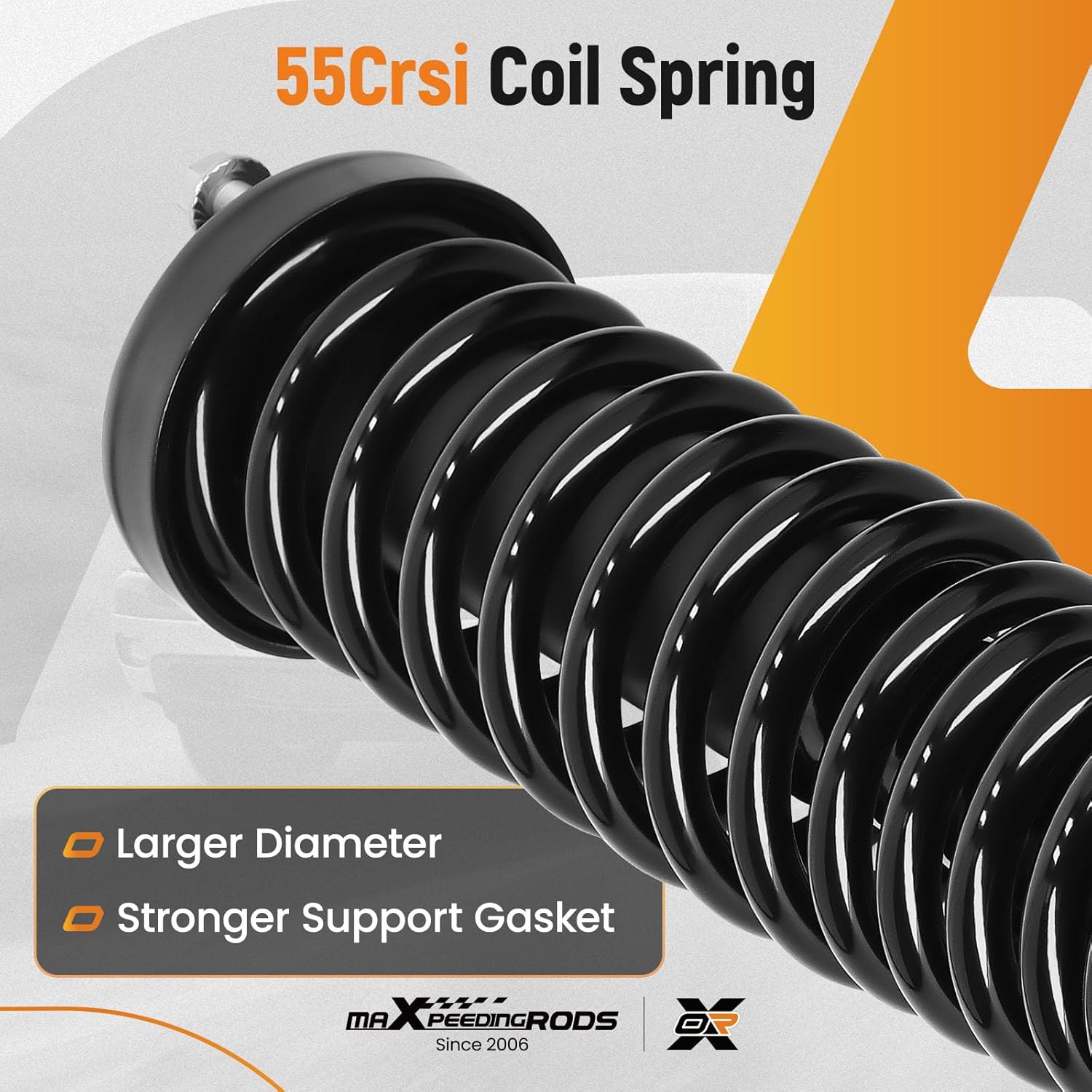 maXpeedingrods 2Pcs Front Struts for Honda Civic 1996-2000 Acura EL 1997-2000, 171291R 171291L Shock Absorbers Strut with Coil Spring Assembly