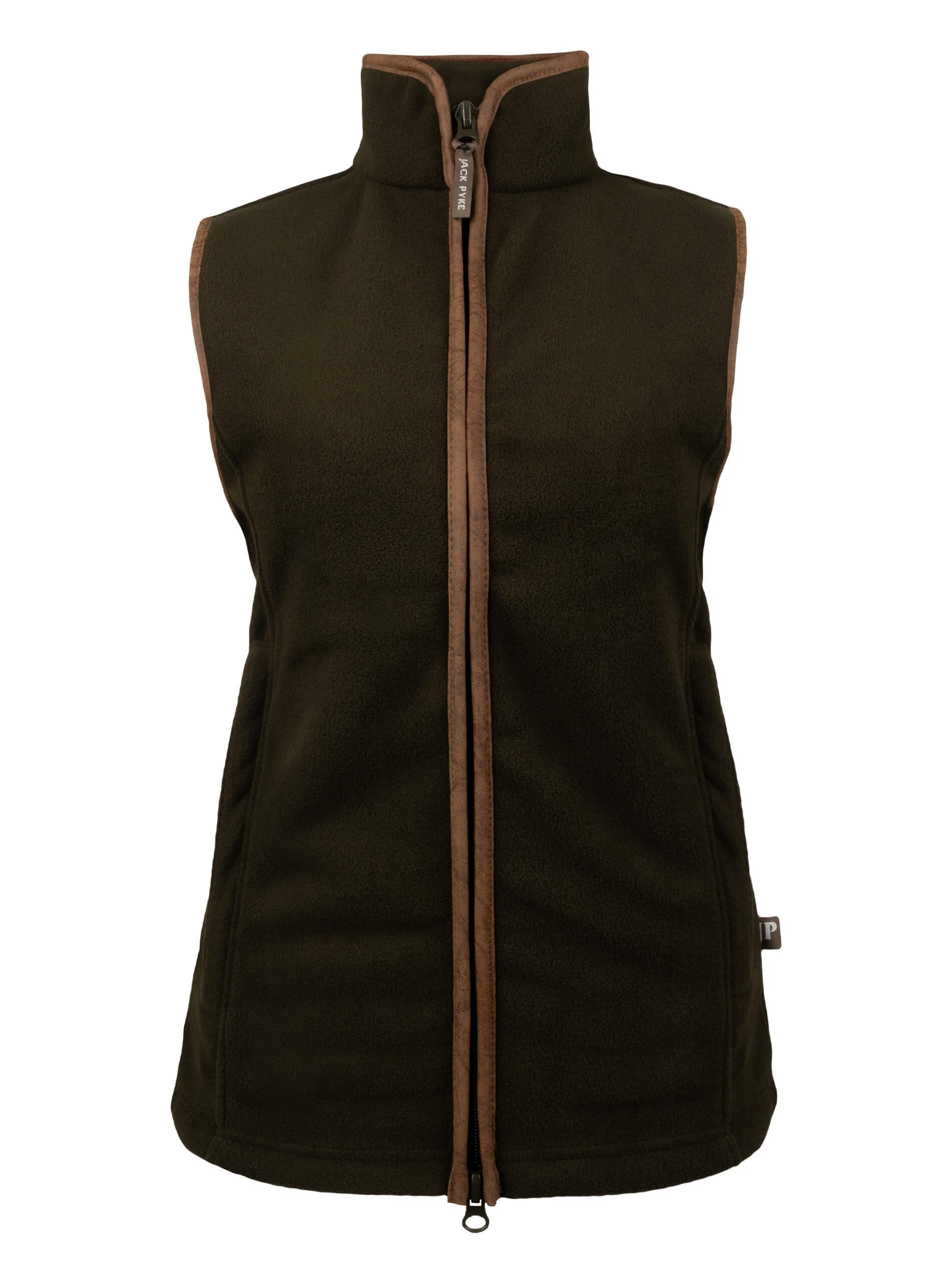 Jack Pyke Women's Dark Olive Countryman Fleece Gilet XX-Large