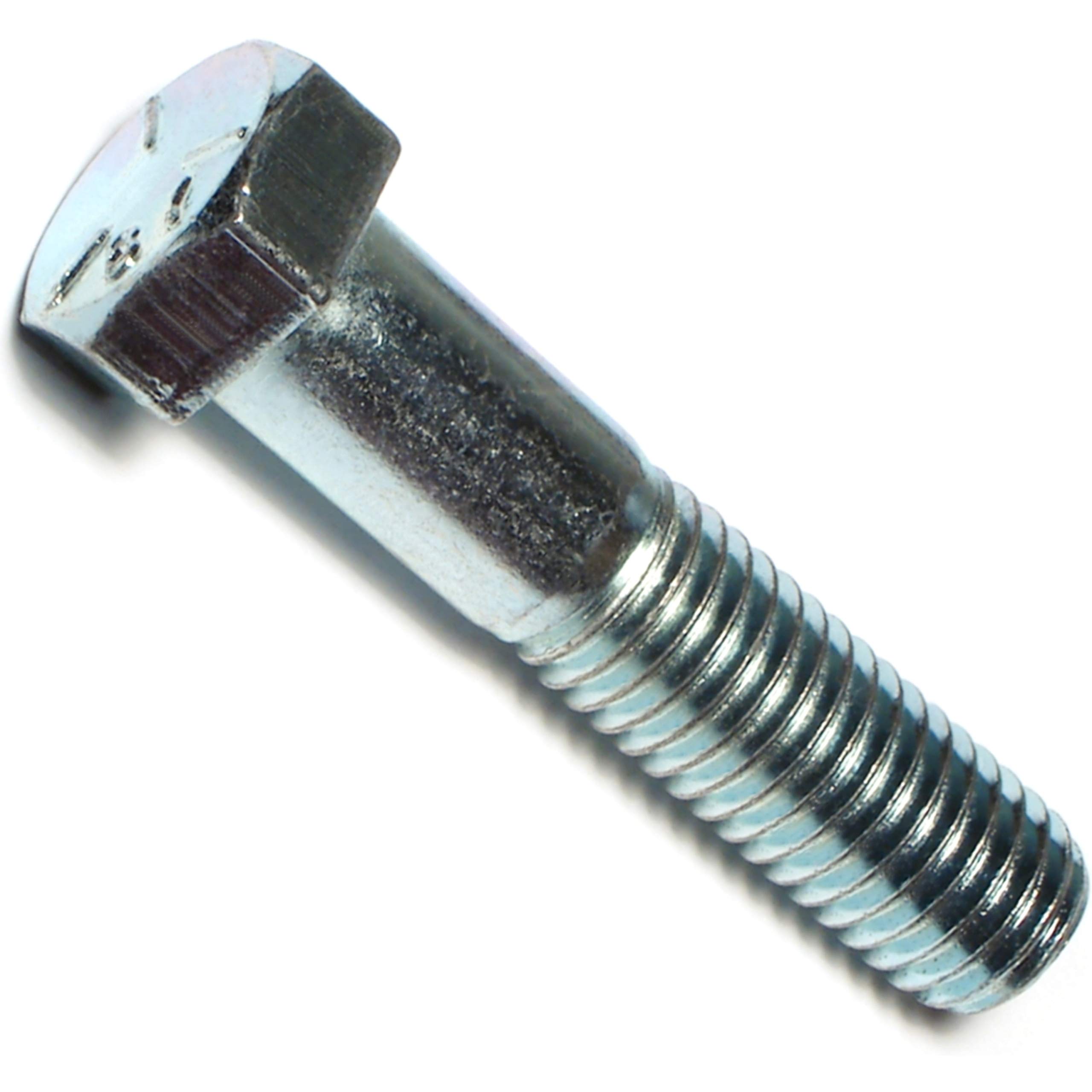 Tornillos hexagonales rosca gruesa grado 5, pernos de 9/16 x 2-1/2 pulg para proyectos mecánicos