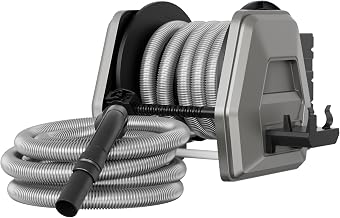 Giraffe Tools Retractable Vacuum Hose Reel 9.2m Wall Mounted | 32mm Extension Hose, Wall Mount Vacuum Replaceable Hose Suitable for 1-1/4'' Wet Dry Vacuums Cleaner