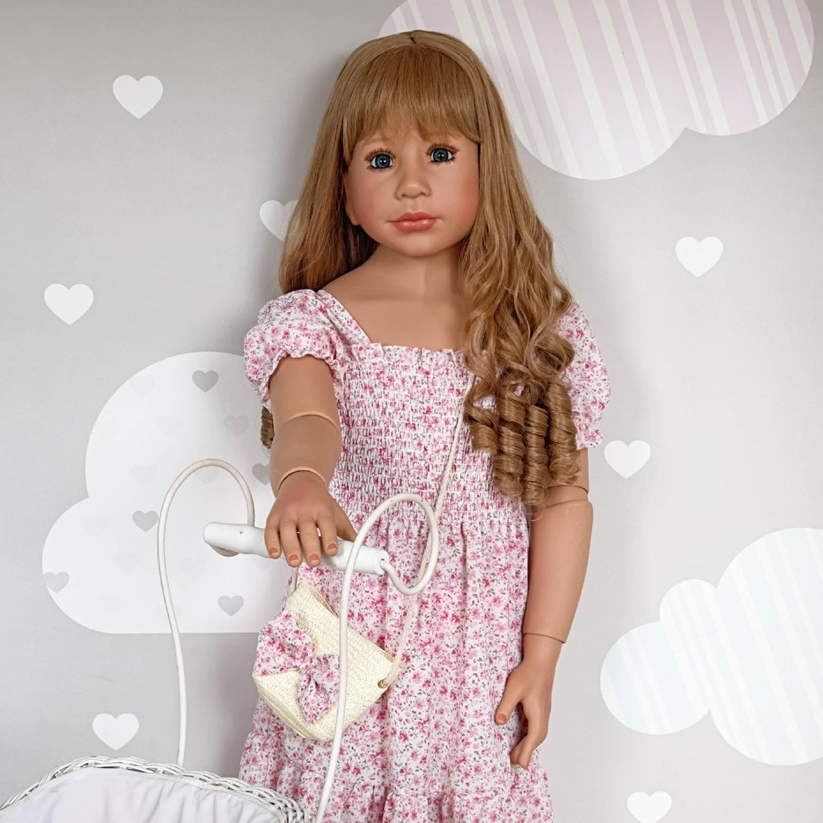 Amazon.co.jp: リボーンベビードール 47インチ/120cm、 大型 重量級