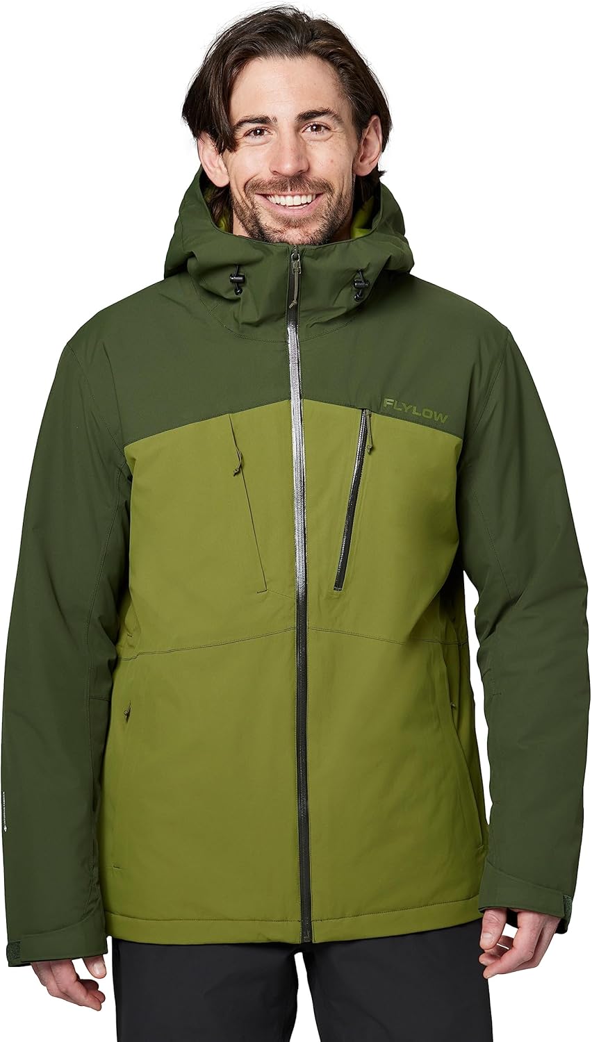 Flylow Men's Vector Jacket Synthetic Insulated Waterproof Ski & Snowboard Coat