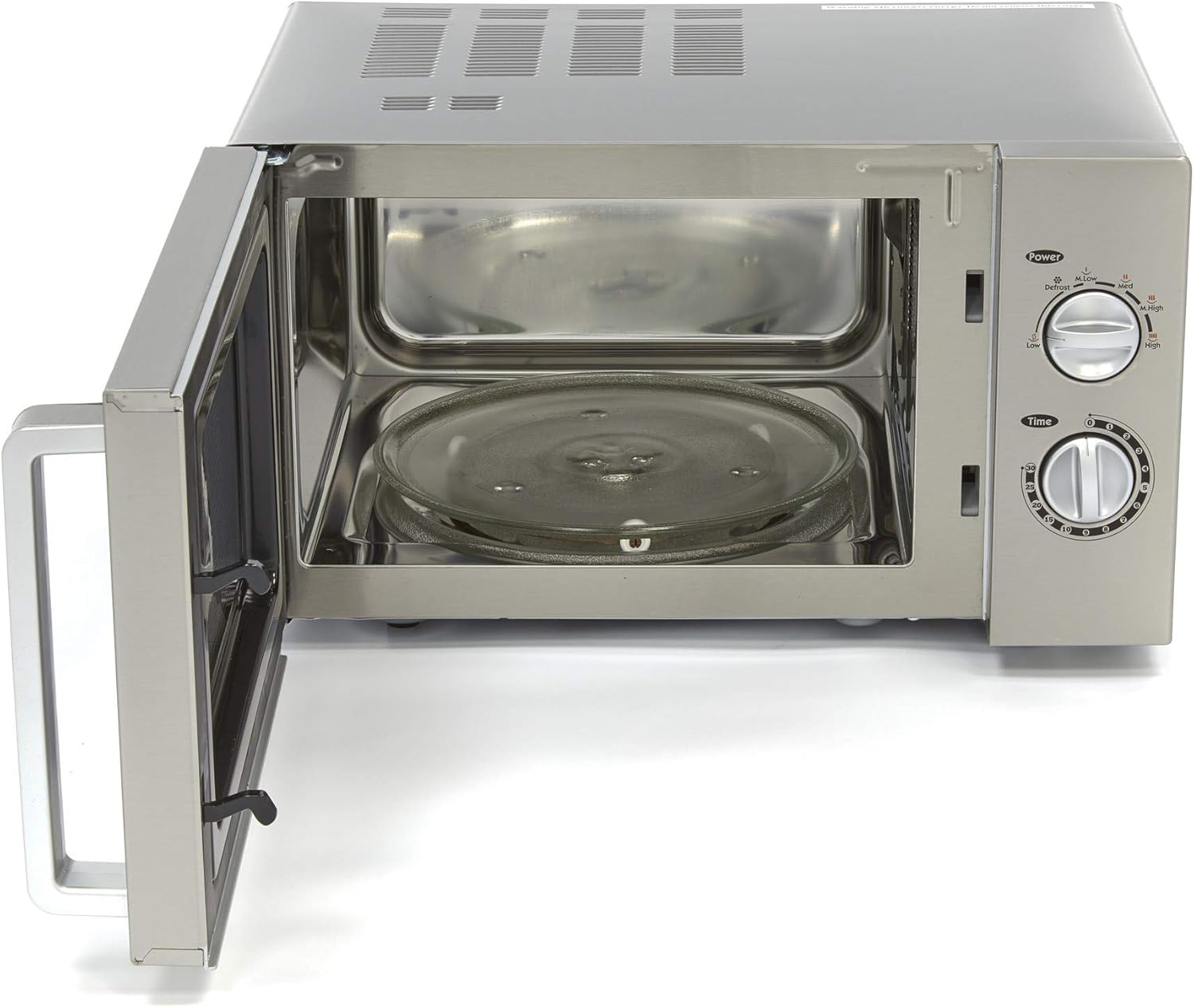 Maxima Microwave Oven Interior with Turntable