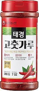 Sponsored Ad - Taekyung Chili Powder For Kimchi (Flake, 7oz) - Korean Gochugaru. Red Pepper Spice Seasoning for Asian Foo...