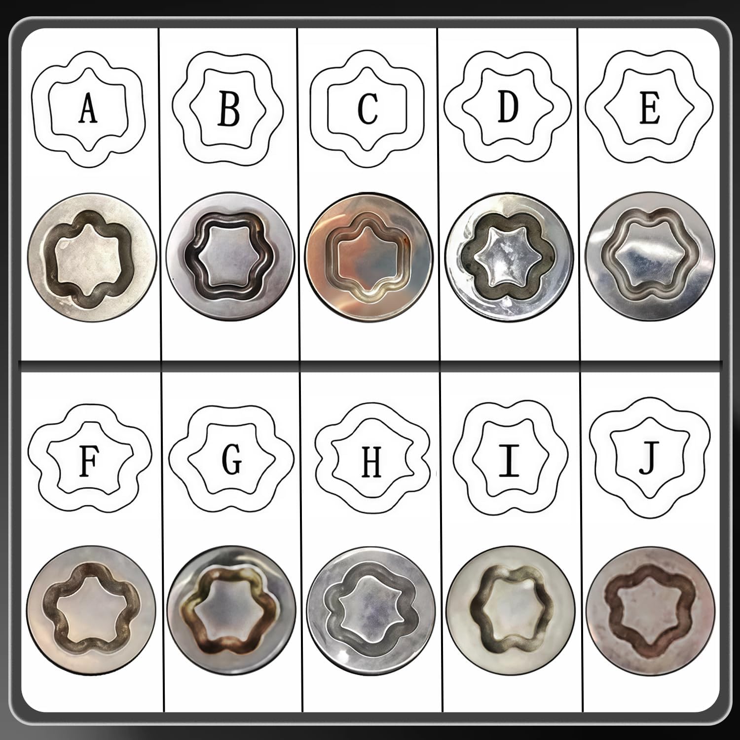 11PCS Wheel Locking Nut Key Kit Compatible with Toyota Models, Lexus, Tacoma, Wheel Lock Nut Socket Adapter Set, Anti-Theft Lug Nut Removal Tool, Anti-Theft Screw Remover