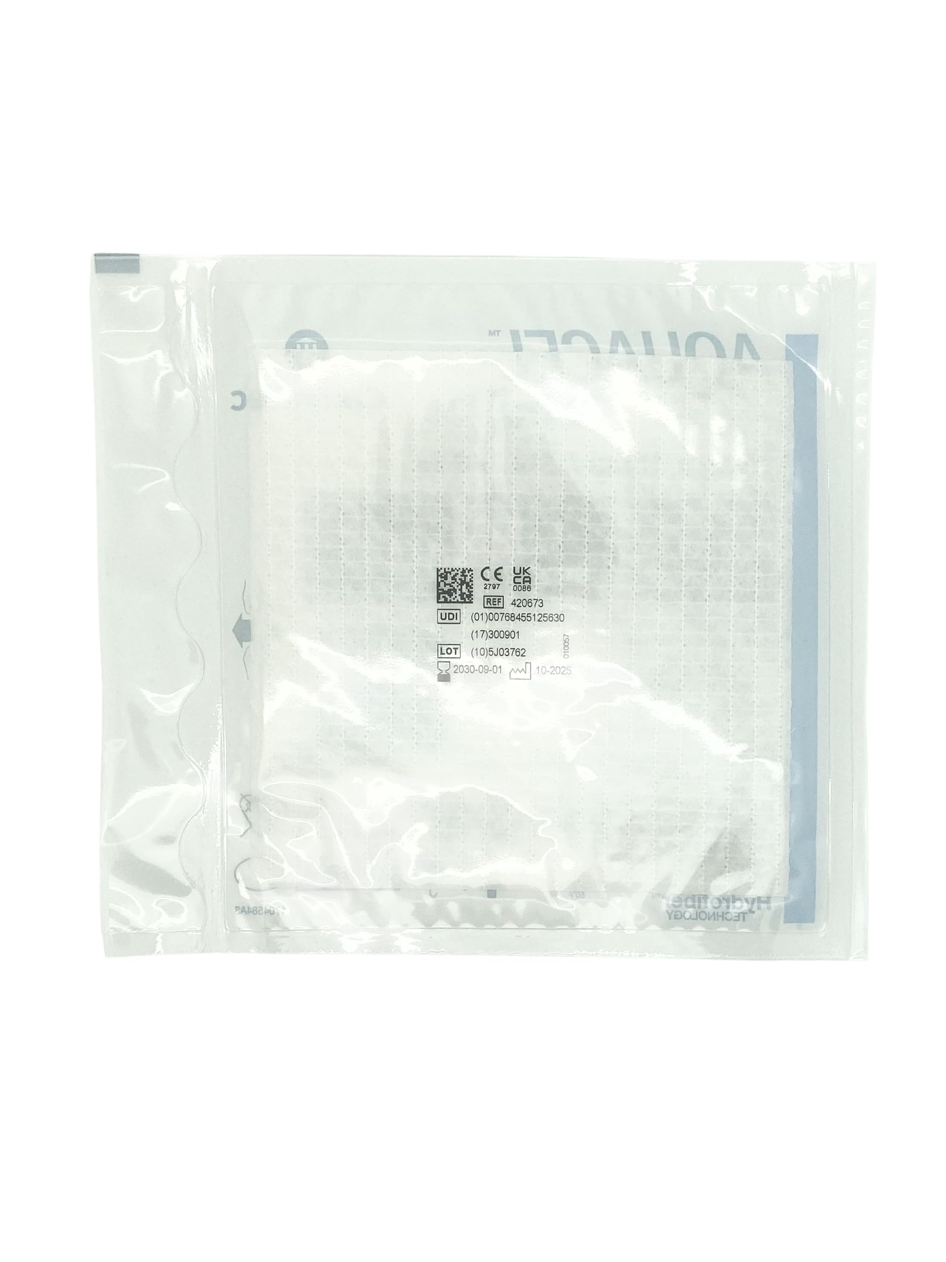 Aquacel Extra 15x15 cm (Envase de 5) - Apósito de Hidrofibra de Alta Absorción para Heridas y Úlceras - Tecnología Hydrofiber.