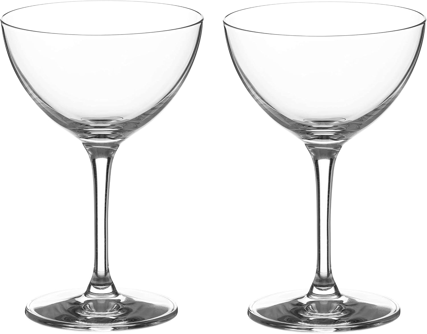 DIAMANTE Mini Nick & Nora Cocktail Coupes Crystal Glasses 140ml, Port Glasses, Sherry Glasses - Image 4