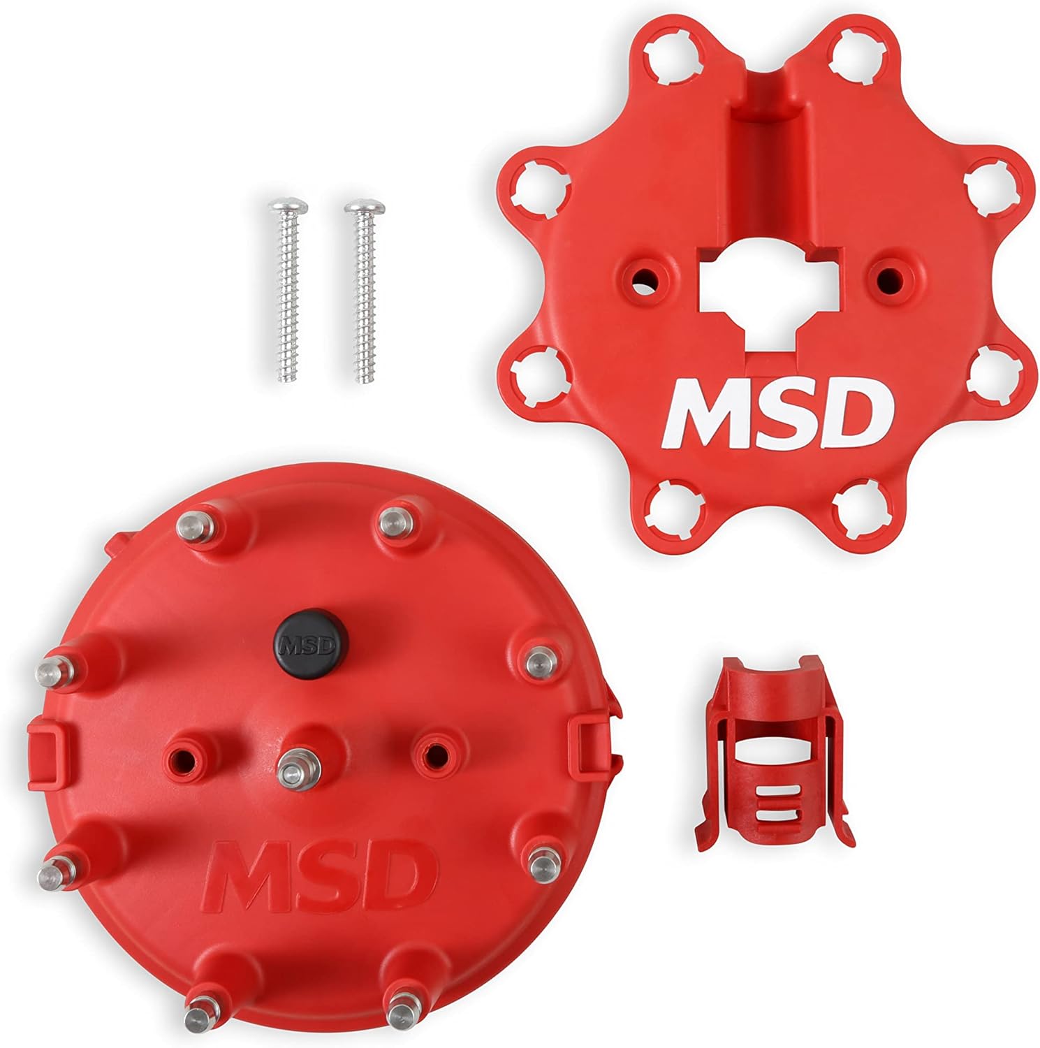 MSD 8408 Distributor Cap Red