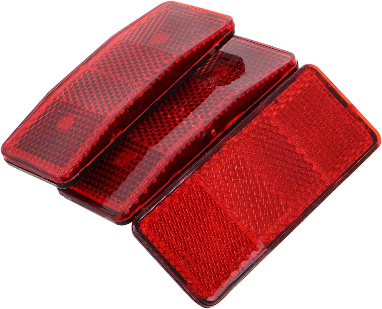 3pcs Reflectors Dark Rear Bike Reflectors for Night Cycling Easy to Install for Mountain and Road for Outdoor Activities