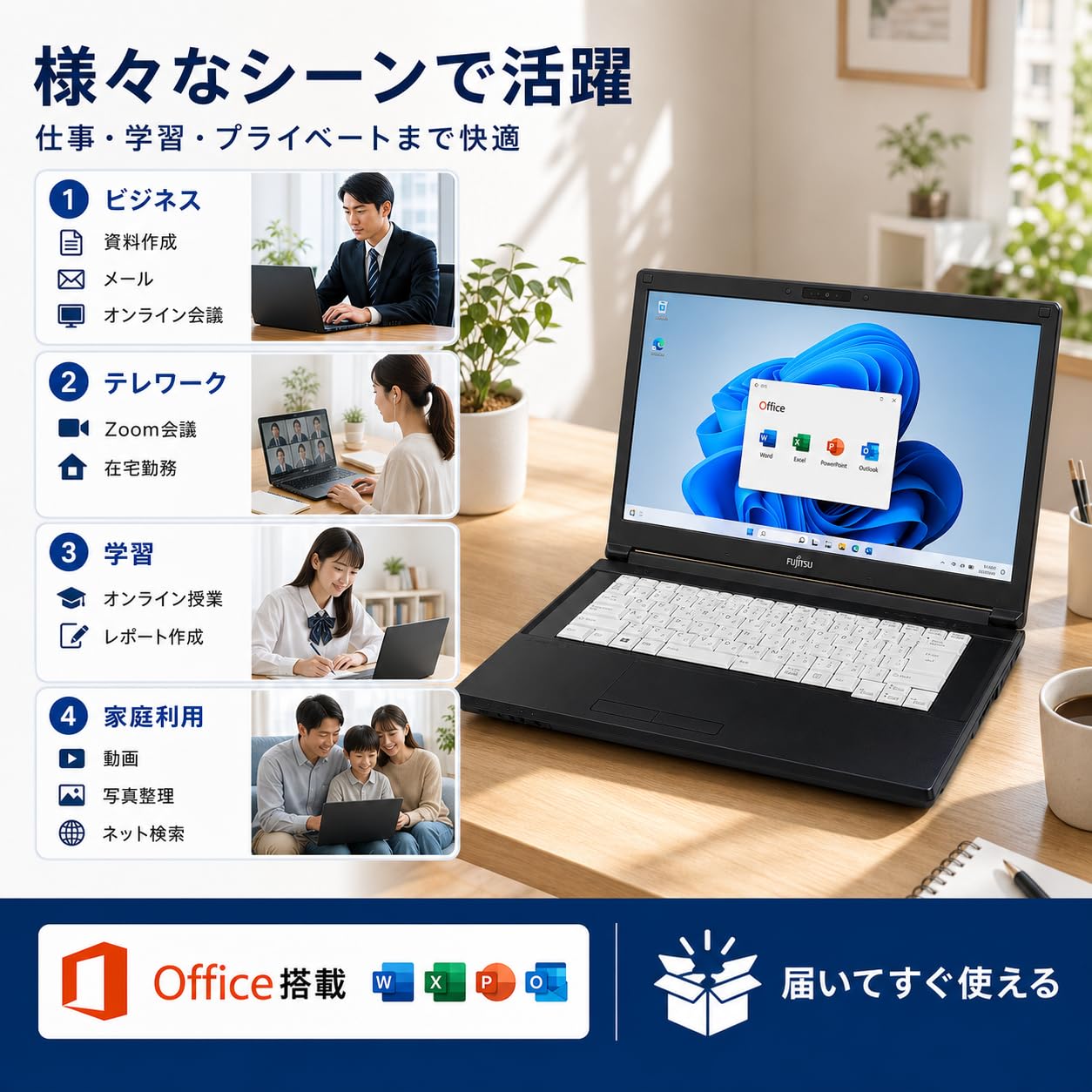 Amazon.co.jp: (Refurbished) Fujitsu LifeBook A5510 10th Generation