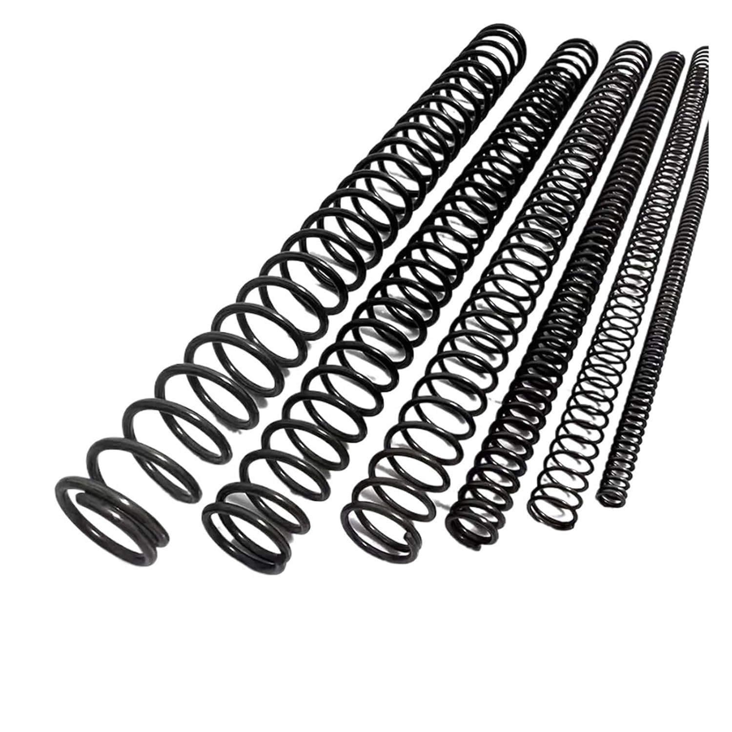 1.5mmWD 10-30mmOD 65MN Steel Long Springs 100-500mm Length - High Carbon Compression Coils for Industrial Machinery Automotive(450mm,19MM_1.5MM)