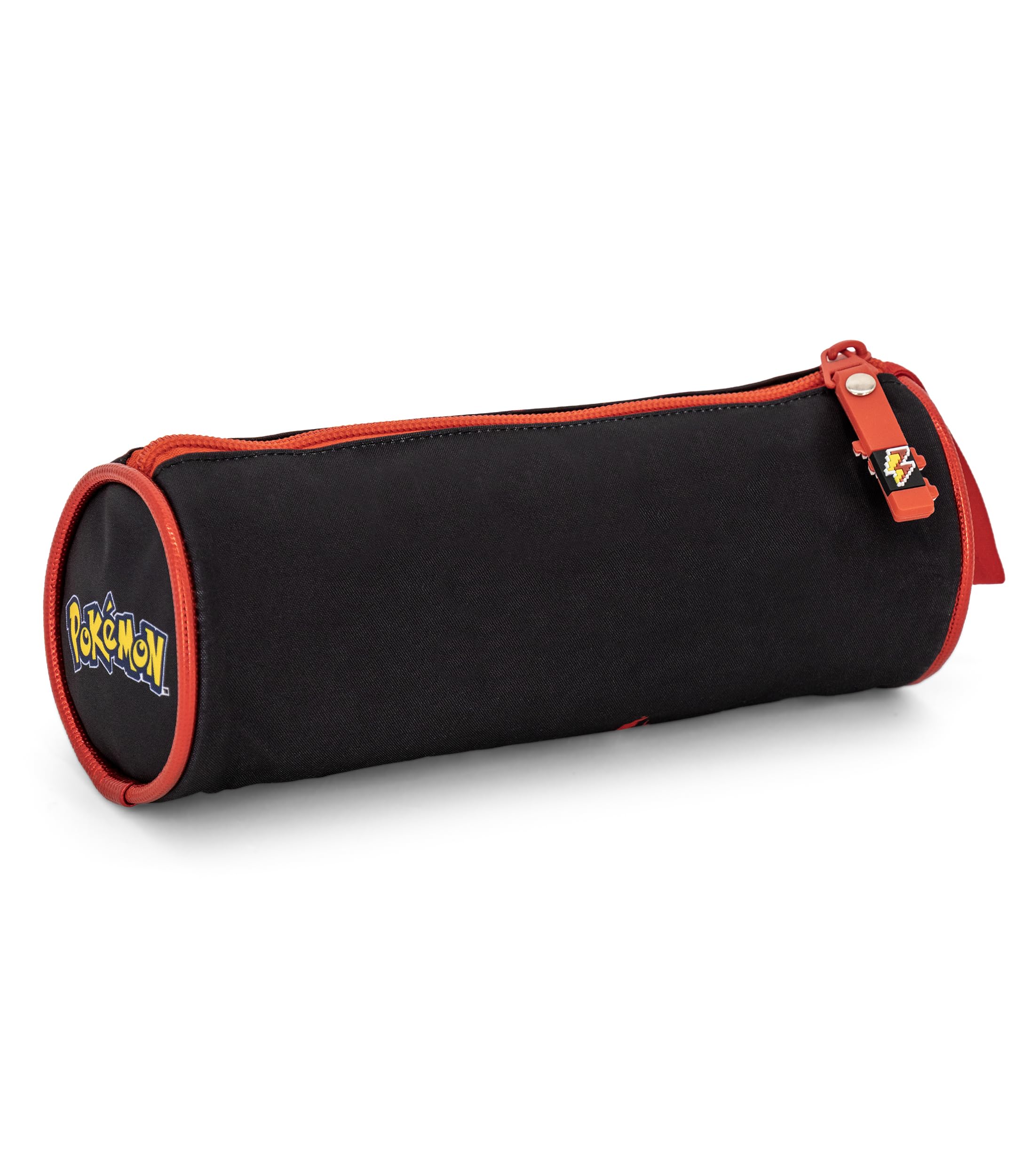 Ensemble Sac à dos + trousse scolaire pour fans de Pokémon 41 cm, Compartiment matelassé, poche gourde et bandes réfléchissantes