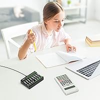 Vista 8 de HiQuick Cargador inteligente de 8 bahías con batería recargable AA AAA, 4 pilas AA de 2800 mAh y 4 pilas AAA de 1100 mAh, carga rápida