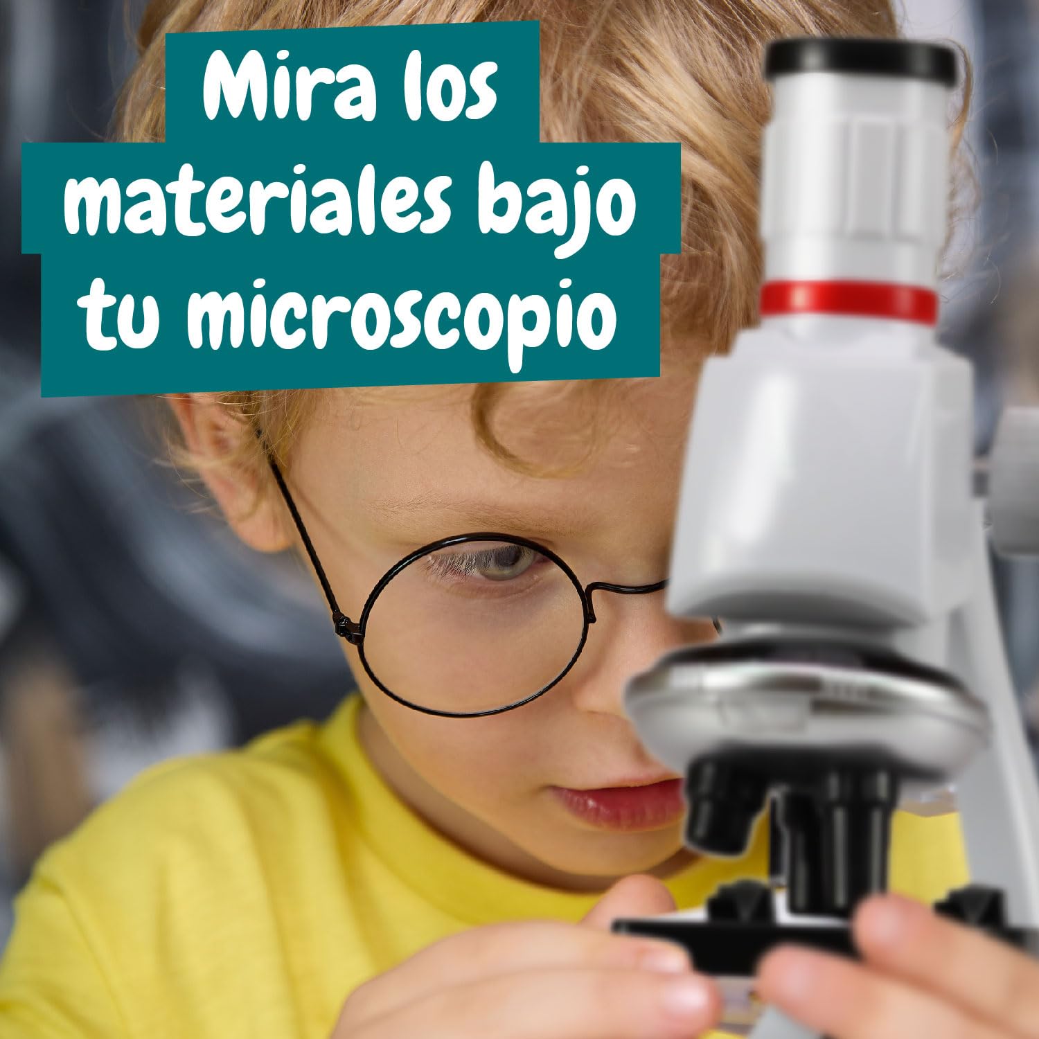 Science4you Microscopio Lab: Microscopio para Niños + Libro de Experimentos + 11 Herramientas de Laboratório, Juguete y Regalo para Niños 6 7 8 9 10 11 12+