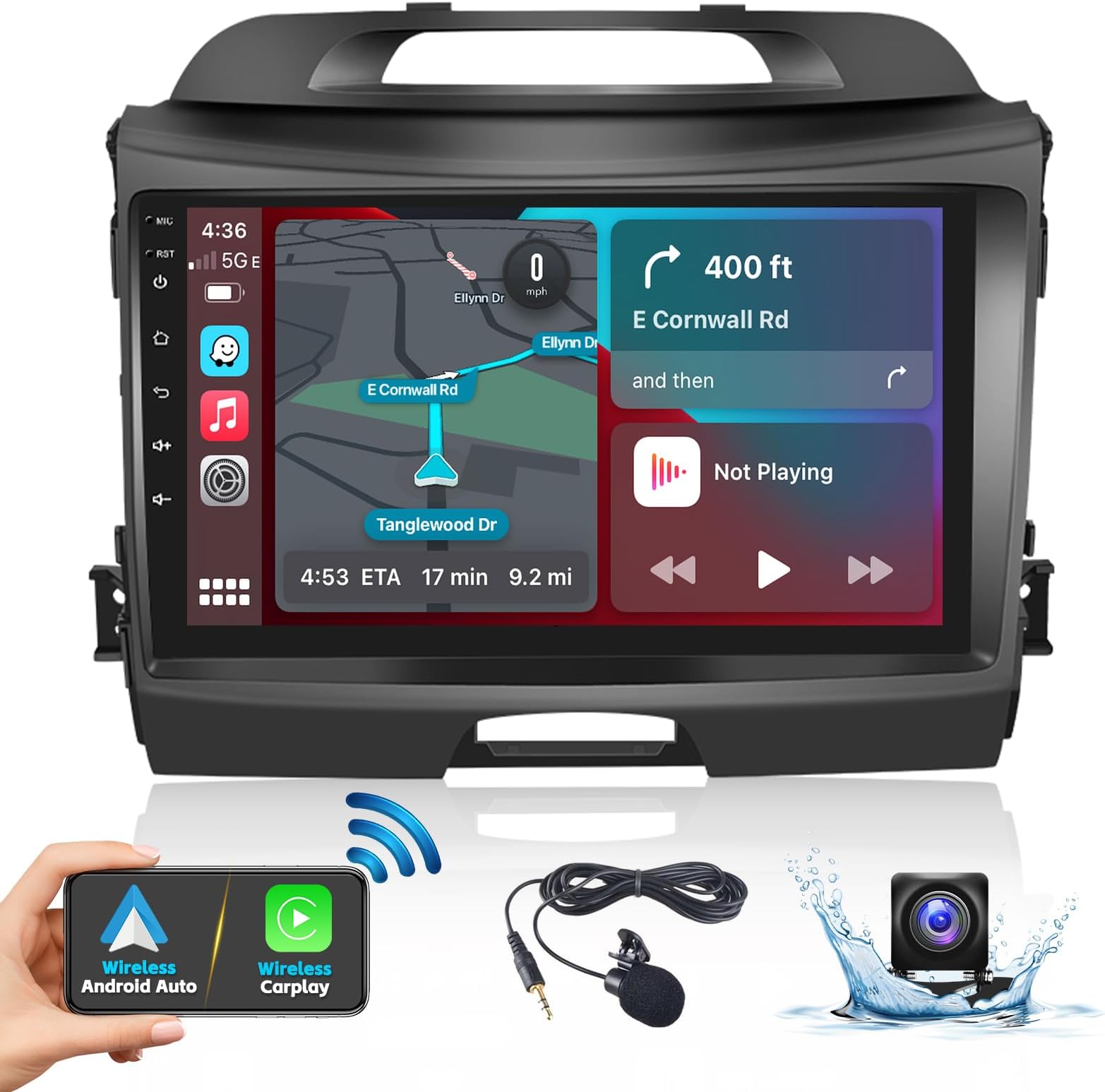 Hikity Android 11 Autoradio Bedienungsanleitung Deutsch