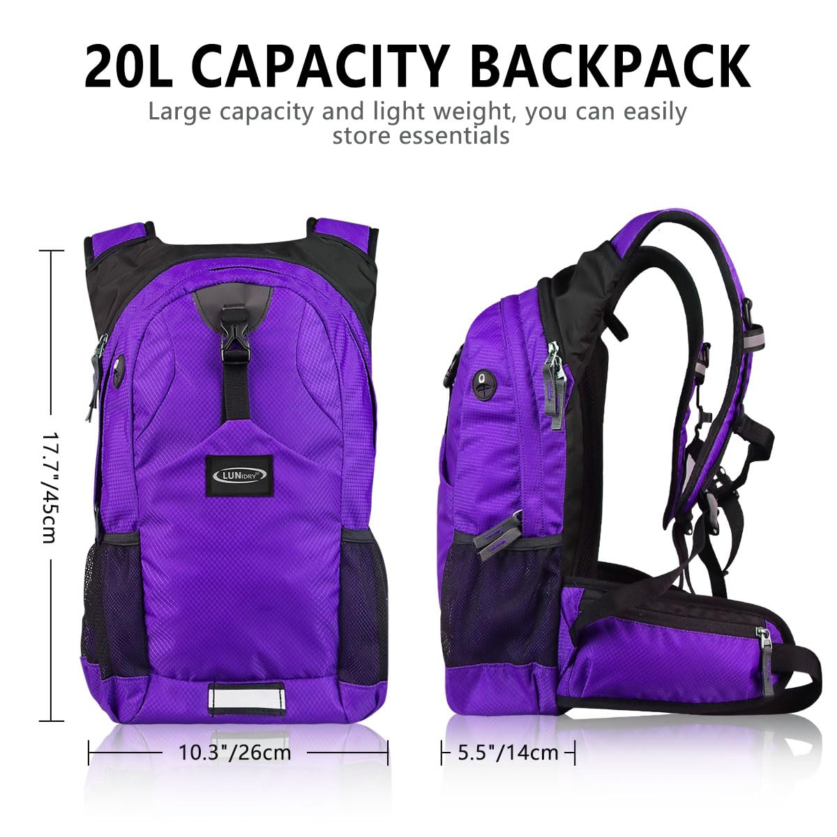 Zaino per idratazione, isolato termico, con sacca da 2 l, senza BPA, a prova di perdite, ideale per corsa, ciclismo, trekking, arrampicata, mantiene i liquidi freschi fino a 4 ore
