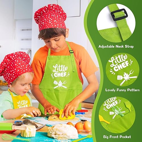 Miniatura 4 de Montessori - Herramientas de cocina para niños pequeños, 21 piezas, juego de cocina Montessori real para niños pequeños, juego de chef con cuchillos