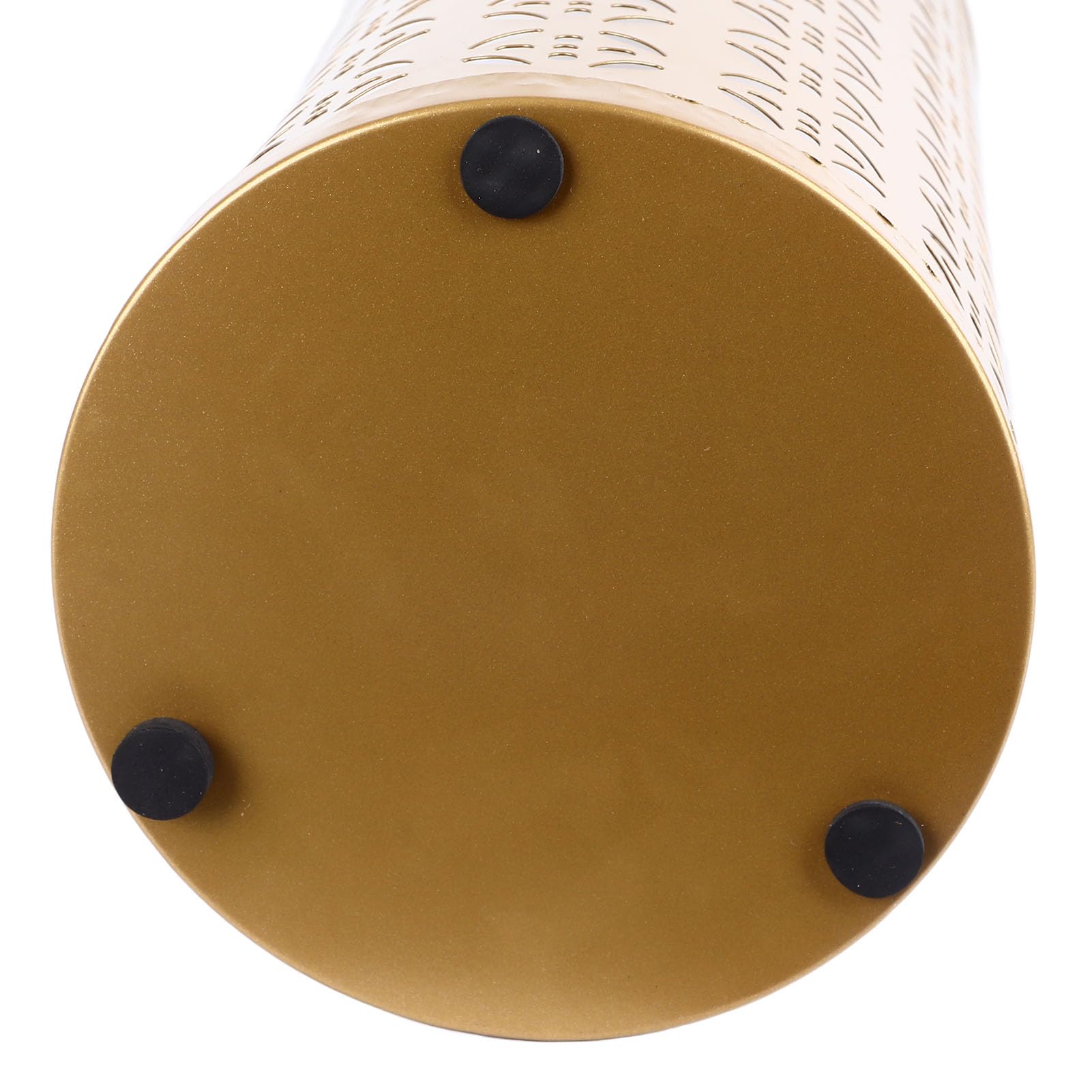 Fabater Paragüero, Soporte de Metal para Paraguas, Organizador Interior con Diseño Hueco, Almacenamiento de Paraguas para Entrada, Oficina, Hogar (GOLD)