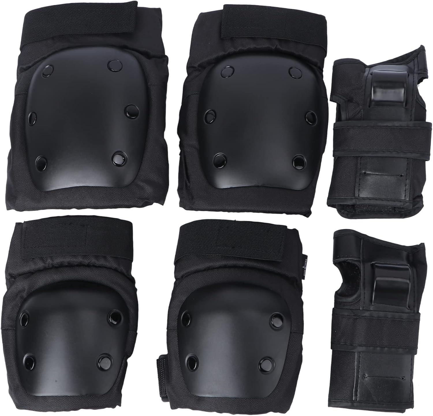 BESPORTBLE 6pcs Roller Skate Accessories Elbow Guard Wrist Guard Boys and Girls Adult Skating Supplies Pp Eva