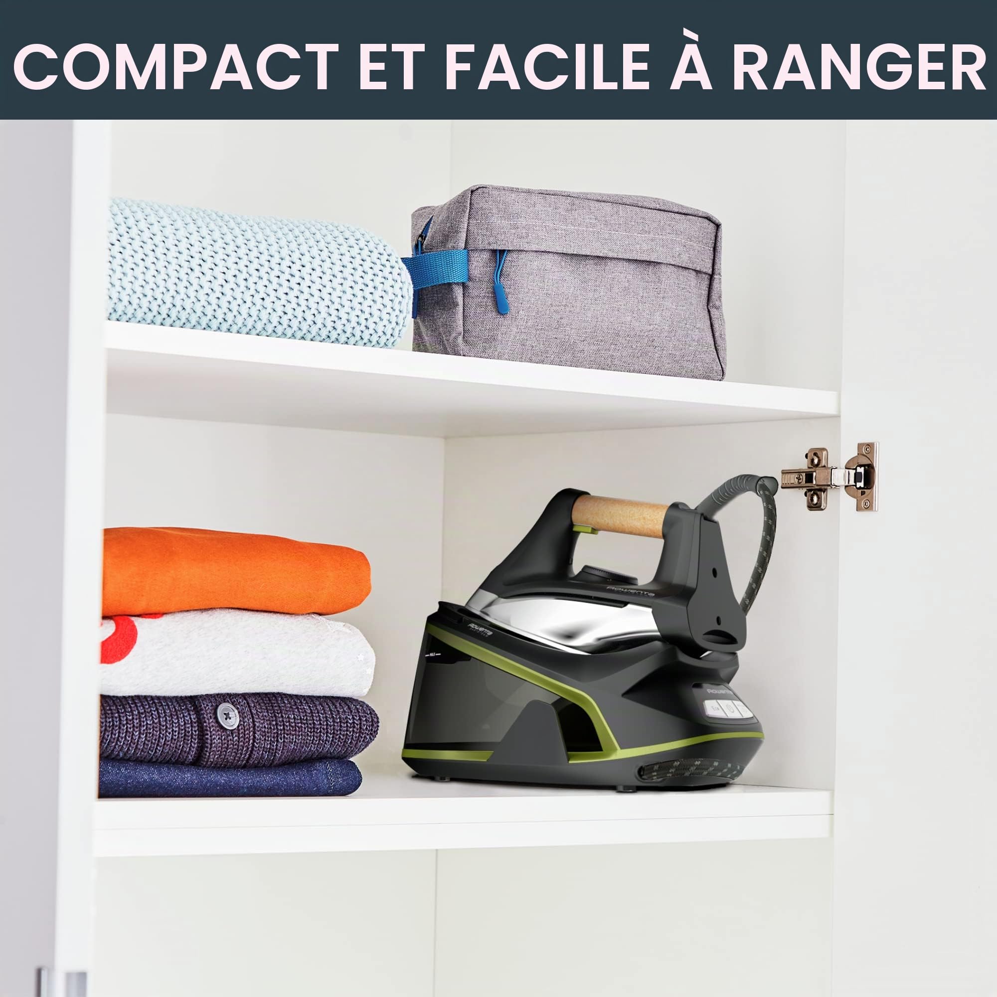 Rowenta VR7360 Station de repassage vapeur facile 2400 W 110 V Style moderne 3,13 kg Entretien textile