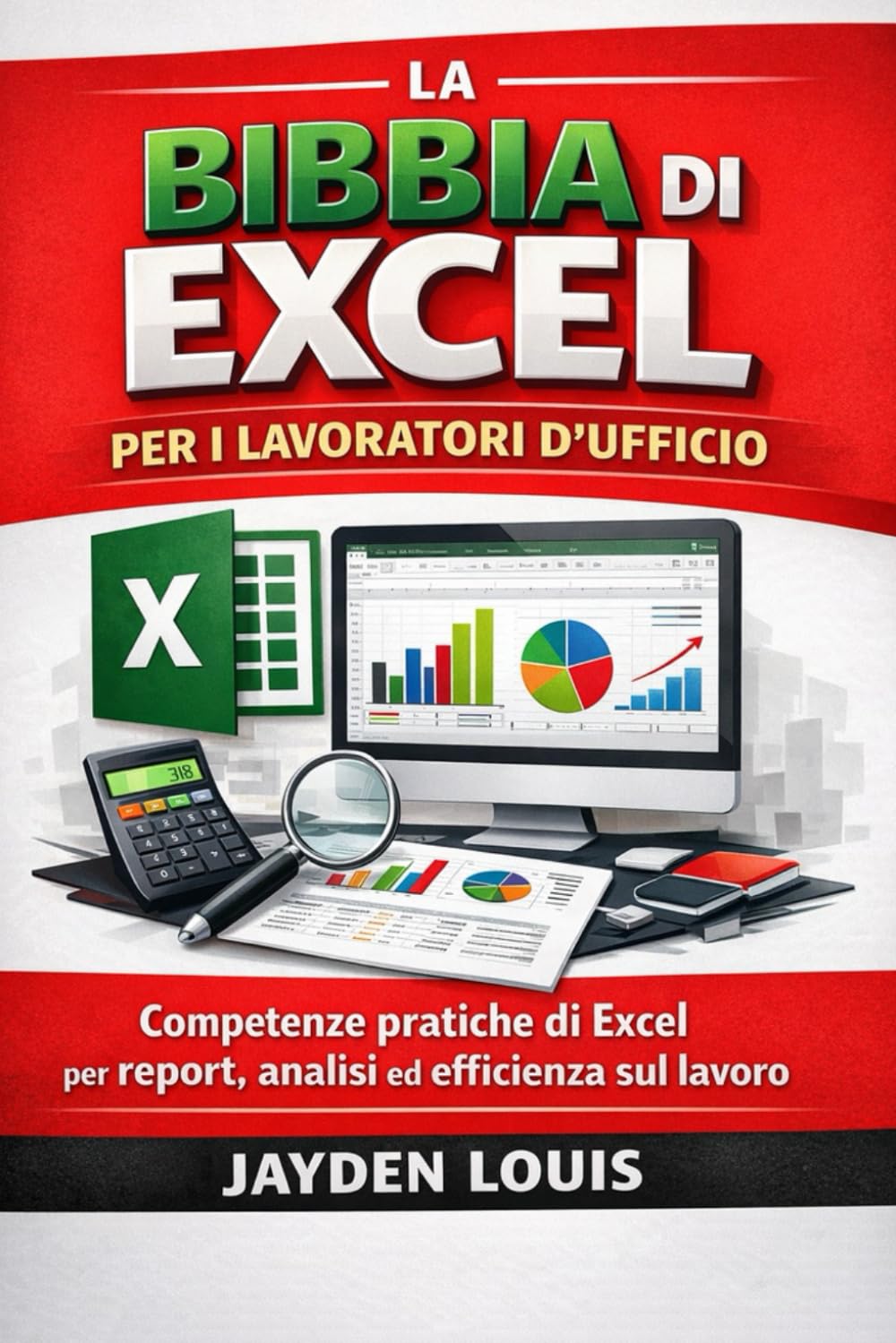 LA BIBBIA DI EXCEL PER I LAVORATORI D’UFFICIO: Competenze pratiche di Excel per report, analisi ed efficienza sul lavoro