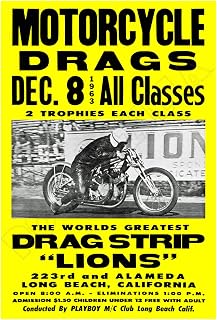 Lions Drag Strip 1963 Poster