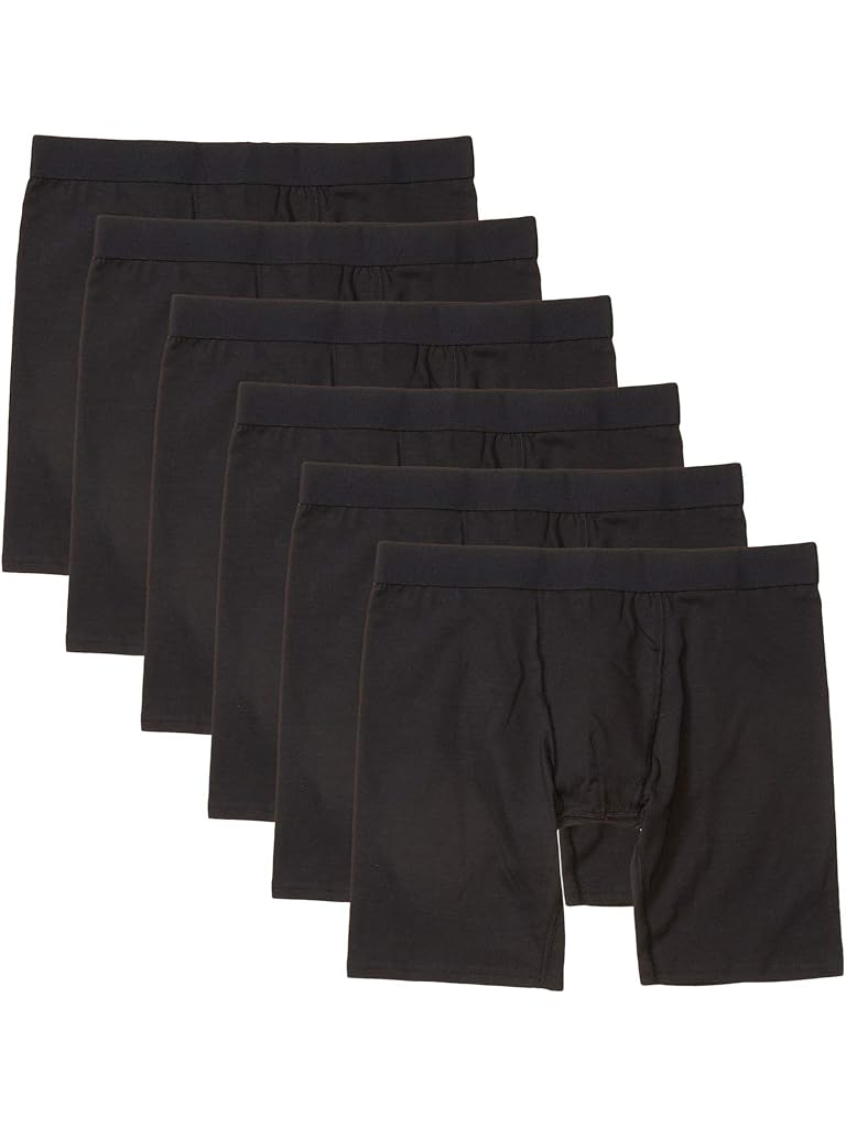 PACT Organic Cotton Extended Boxer Brief 6-Pack