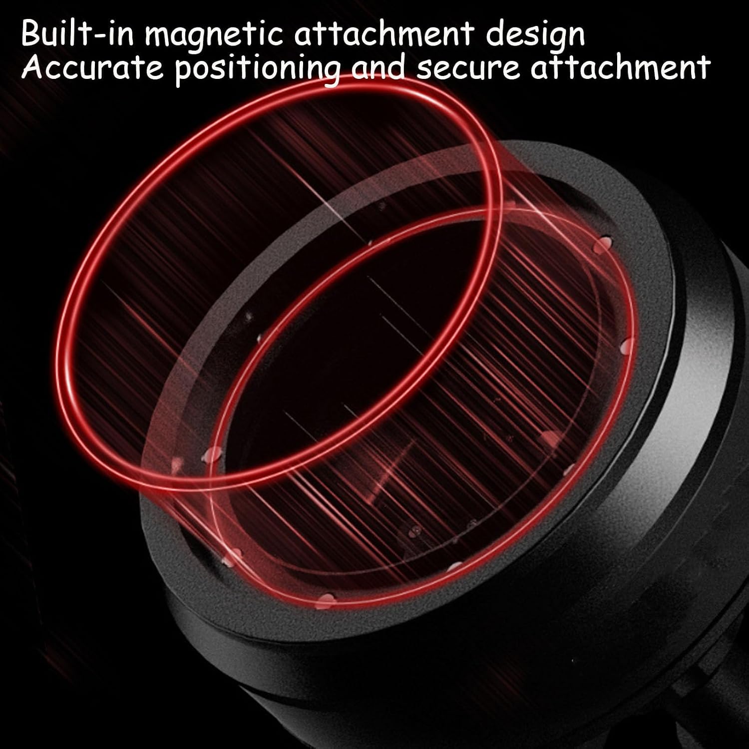 Miscelatore per caffè Espresso con 14 Aghi, profondità Regolabile, Attacco Magnetico per portafiltri da 51/58 mm, distributore di Polvere a Pressione (51mm)