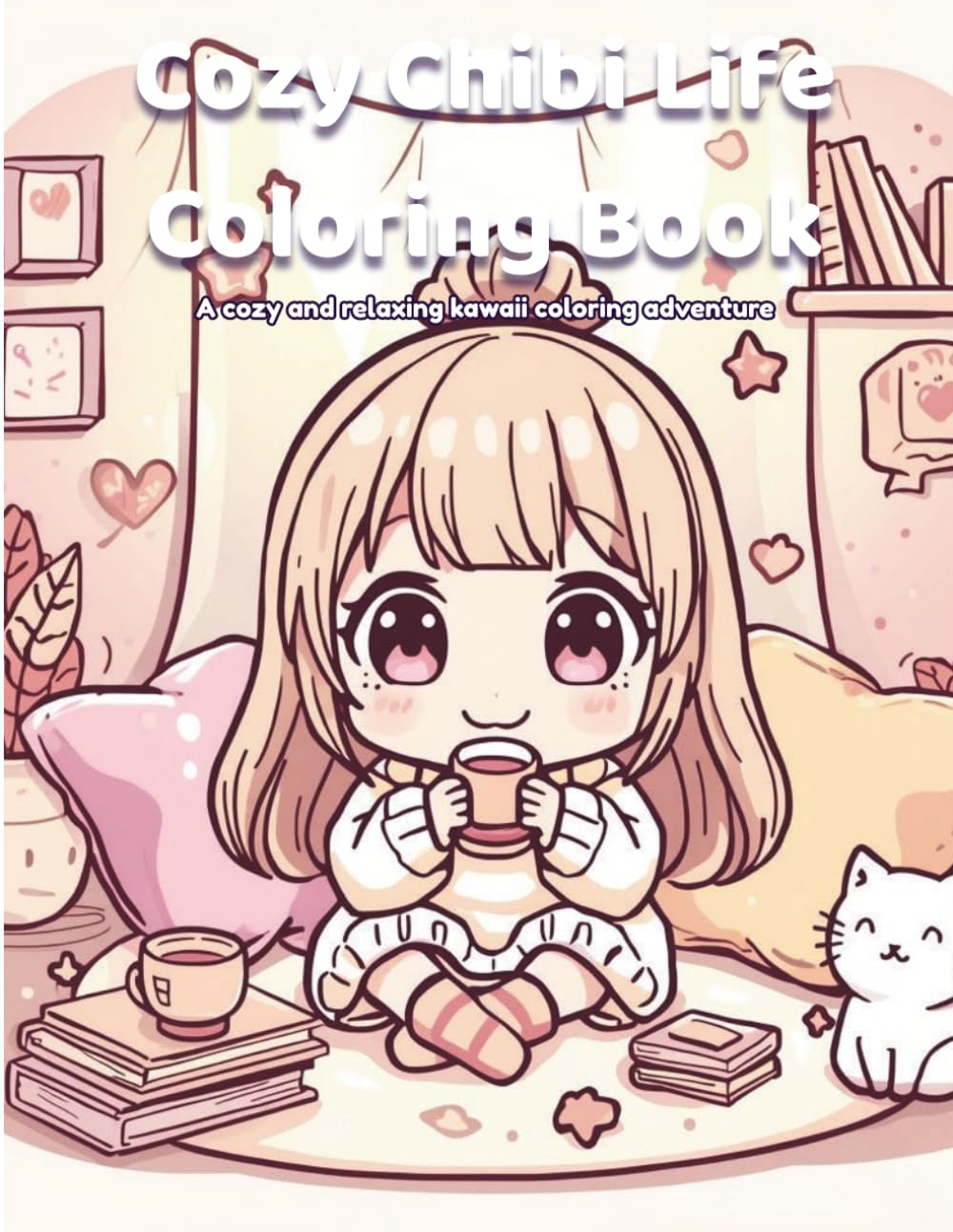 Cozy Chibi Life Coloring Book: Cozy Chibi Life Coloring Book