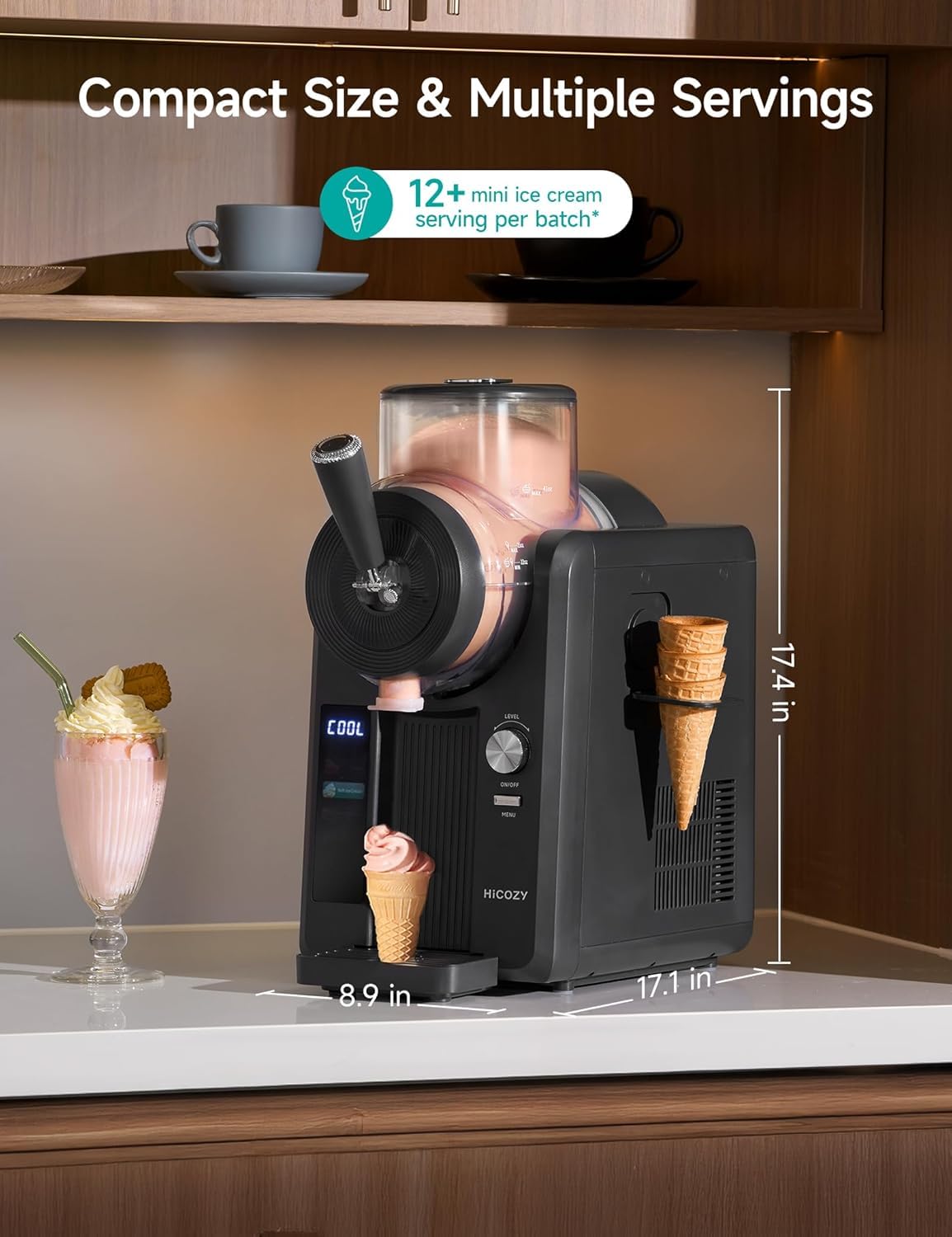 Équipement Commercial pour la Fabrication de Boissons glacées (granités, Margaritas, frappés, Milkshakes, Smoothies, jus de Fruits Frais),