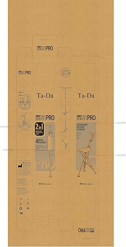 Miniatura 9 de Ta-Da Chair Series 1 Pro, Portable Trekking Hiking Pole, Folding Walking Stick with Seat, Walking Cane with Chair, Foldable Chair, Lightweight