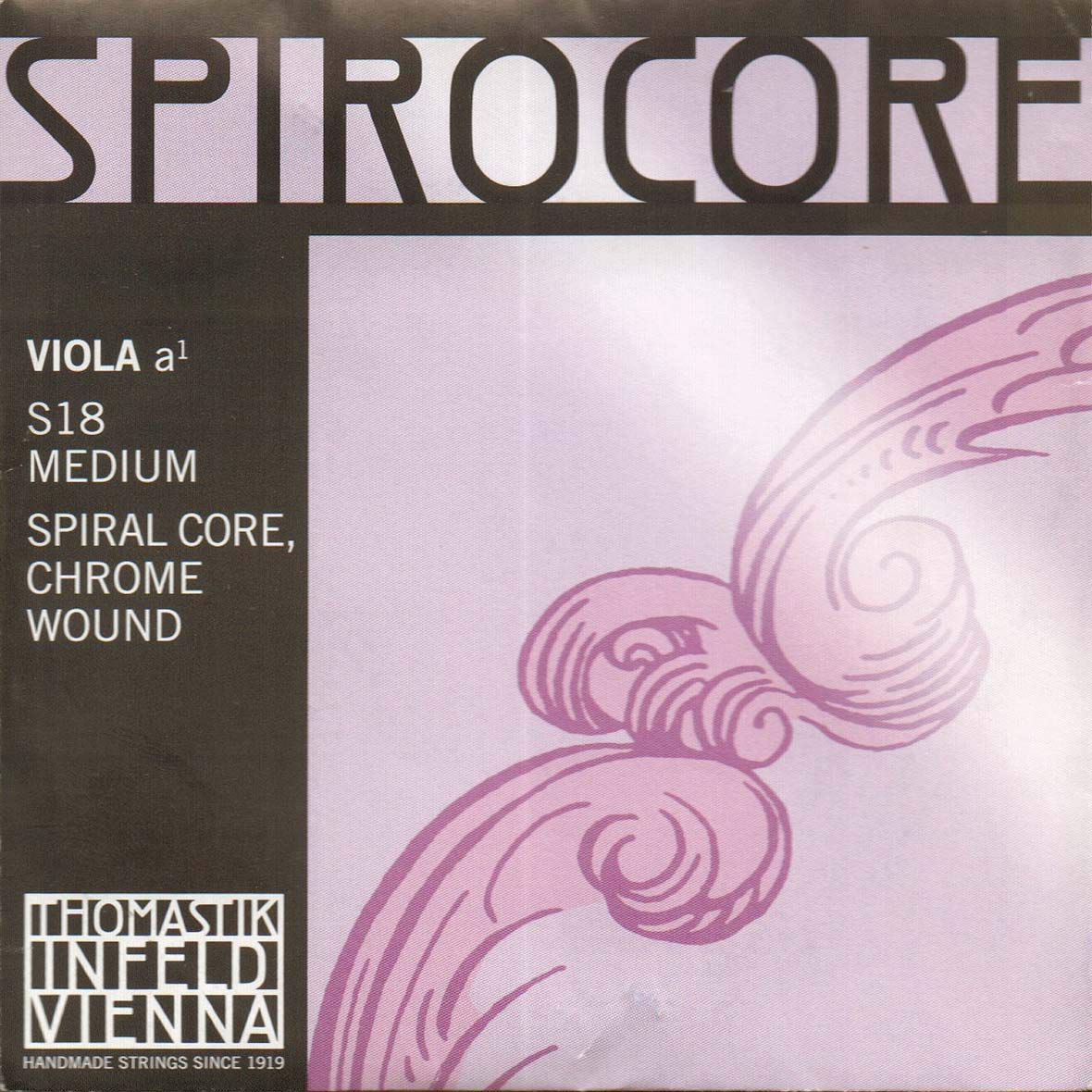 Thomastik-Infeld Spirocore ビオラ弦　楽器　音楽 Thomastik Spirocore Viola String Set - Medium