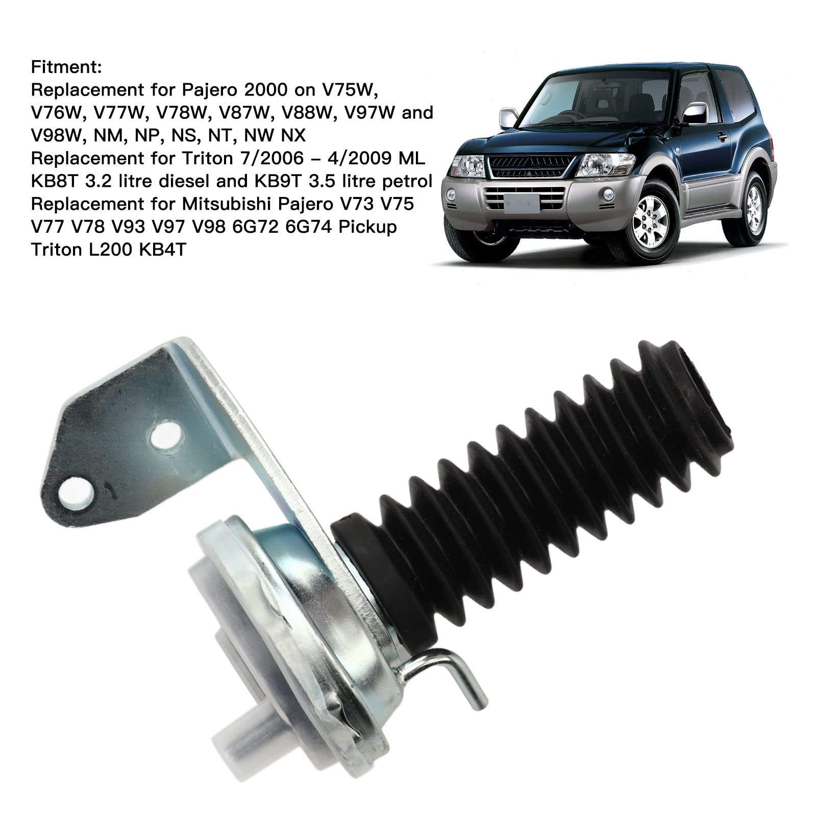 Reemplazo del Actuador de Rueda Libre Delantera Mitsubishi Pajero V73 V75 V77 V78 para Actuador de Embrague de Rueda Libre 4WD MR453711