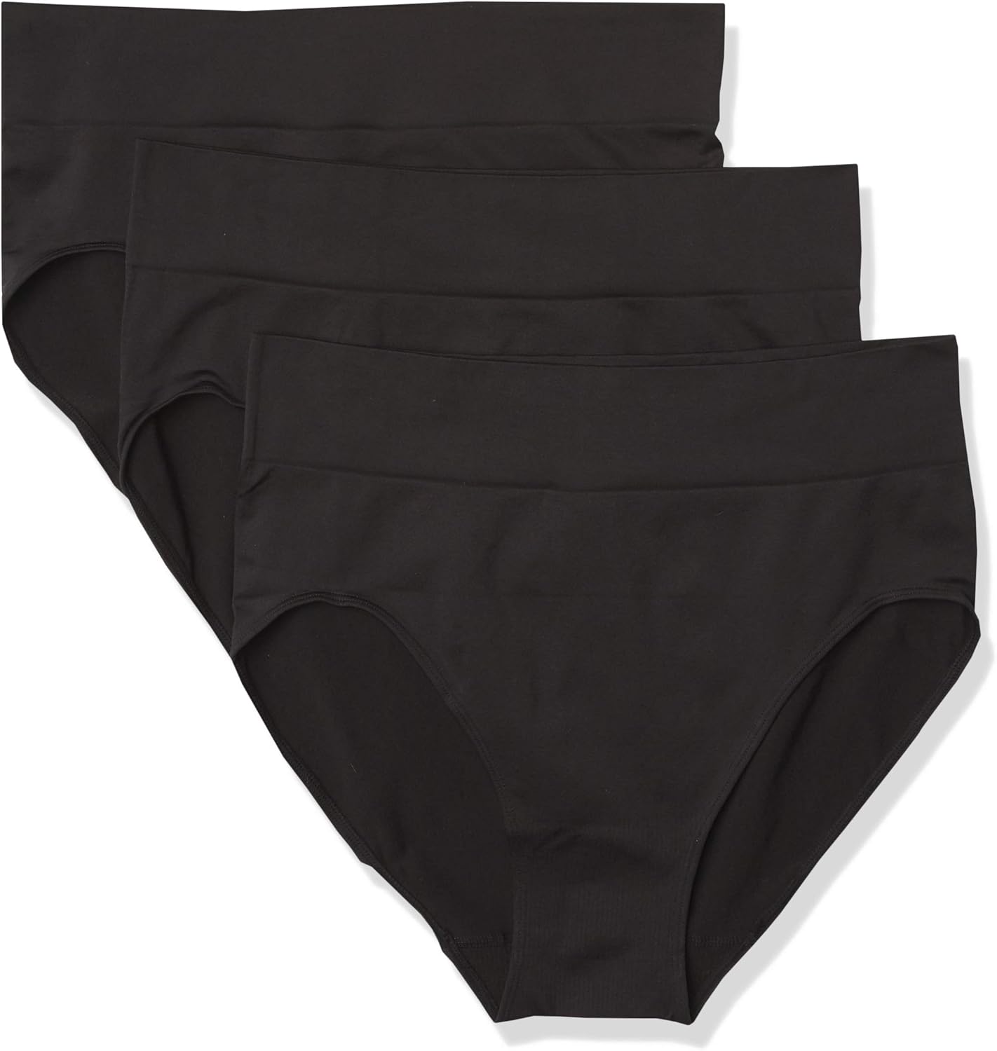 Hanes Ultimate Women's Smoothing Seamless Hi-Cut Brief 3-Pack at  Women’s Clothing store