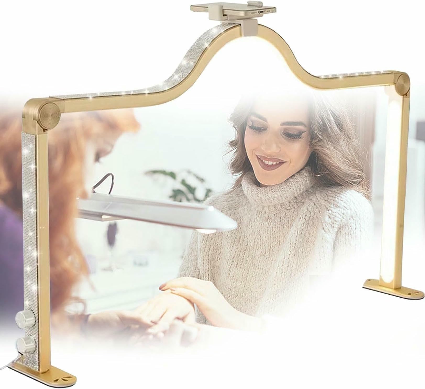 Lumière demi-lune pour ongle bureau idéale pour réussir son nail art à la maison
