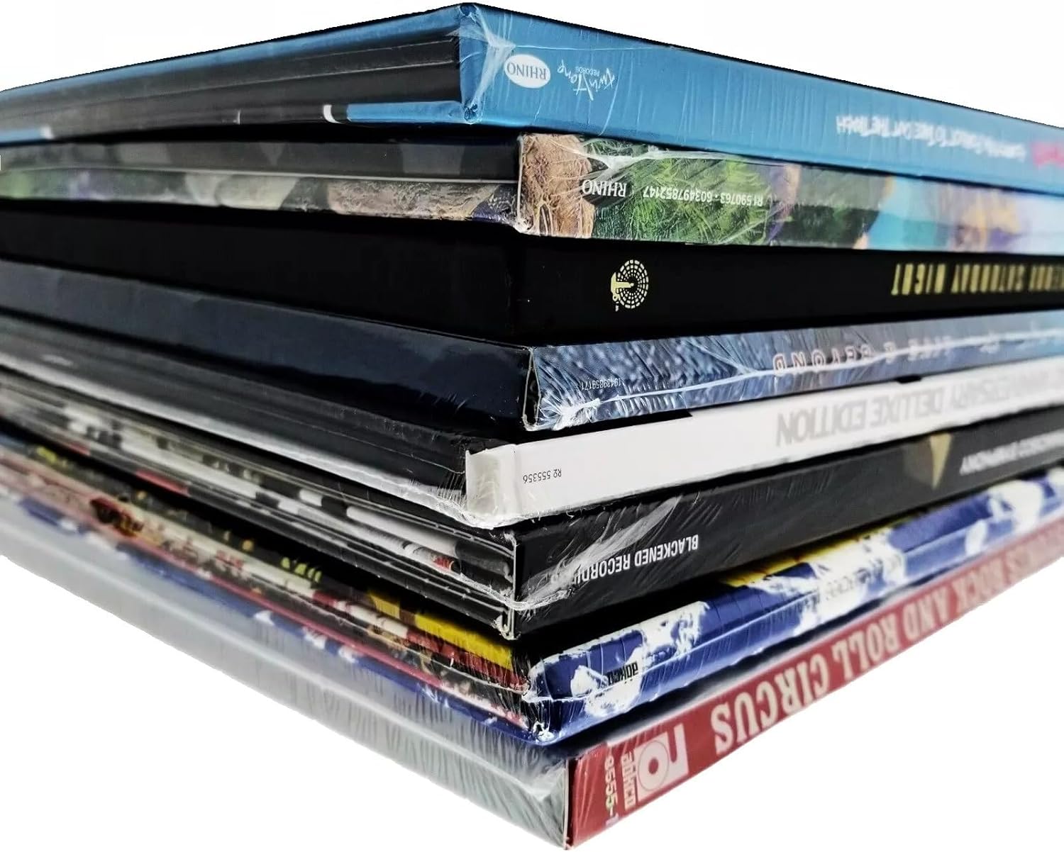 Sleevie Wonder Small Box Set Outer Plastic Sleeves (x25) 1.6mil Resealable Clear Polypropylene for 33rpm LP Vinyl Record Boxset Best Protects 3/8""-3/4"" Boxes (+1 Free Dj Sticker)