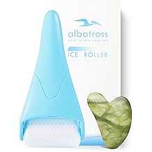 Ice Roller &amp; Gua Sha Set, Skin Care for Face Wrinkles and Puffiness, Self Facial Massage Tools