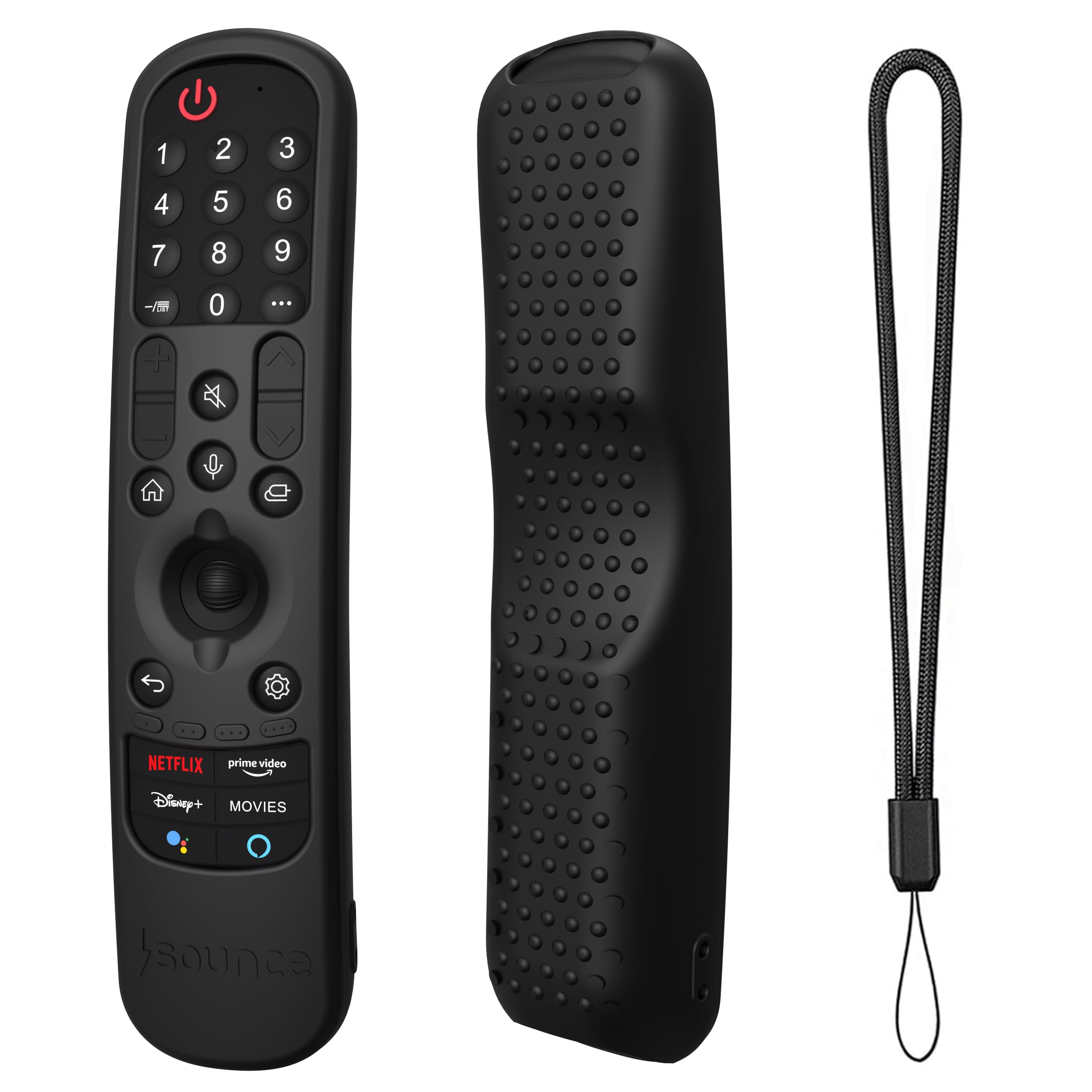 Sounce Sony Bravia RMF-TX910U Remote Cover Silicone Case, Grey — Amazon image 17