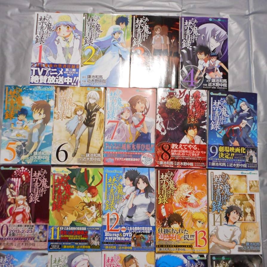 とある魔術の禁書目録1~22巻/新約 1~8巻/SS 1~2巻/SP【全33冊】 Amazon.co.jp: 計68冊 とある魔術の禁書目録 1～22巻 新約とある