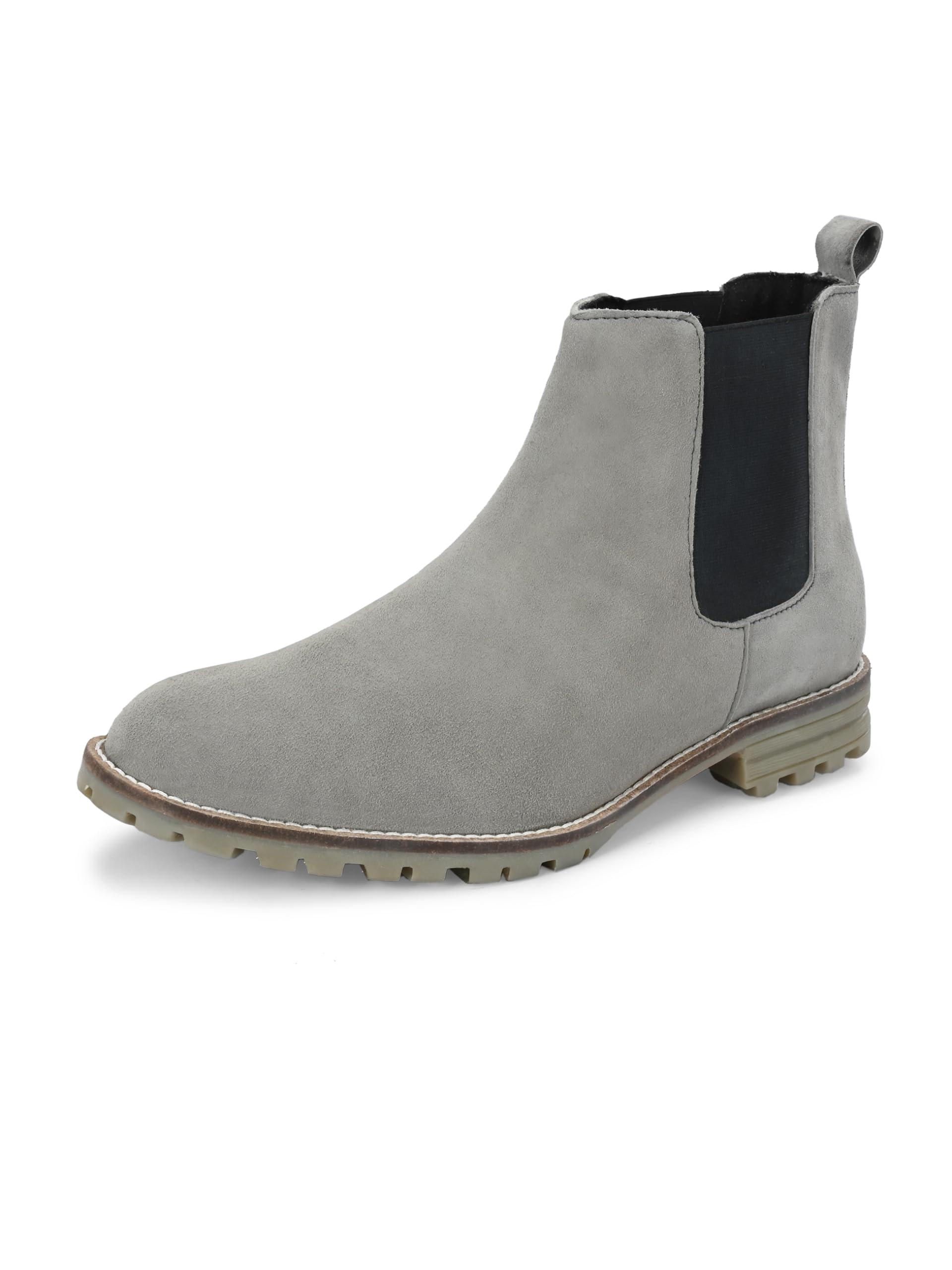 HiRELS Mens Grey Chelsea Boots - 11 UK (B0842383ZL) Amazon Price History, Amazon Price Tracker